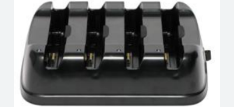 Four-bay battery charger