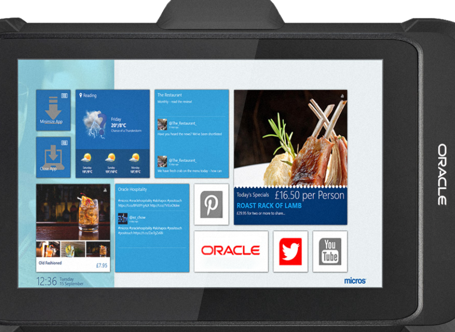 Oracle MICROS Tablet 722P